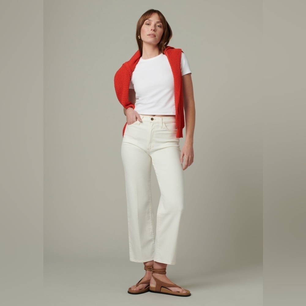 Joe’s Jeans The Blake High Rise Wide Leg Crop Size 24
